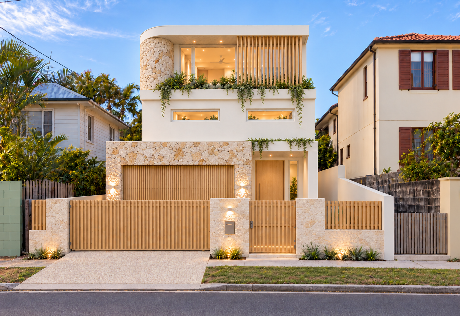 Project Seven street elevation shown in full